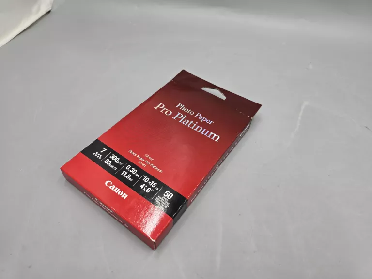PAPIER FOTOGRAFICZNY CANON PT-101 10X15 CM, 50 PHOTO PAPER PRO PLATINUM