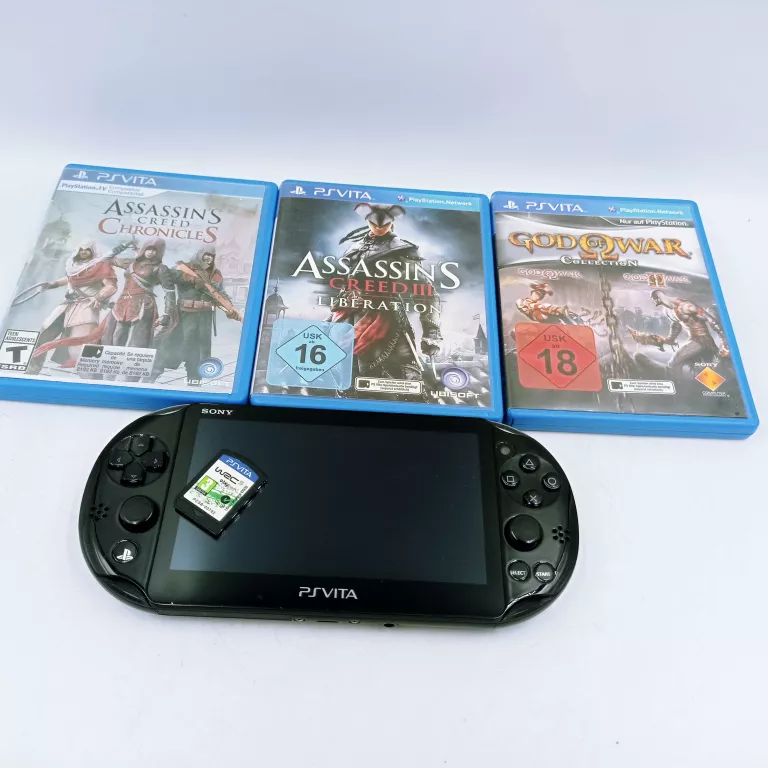 KONSOLA SONY PS VITA 4 GRY