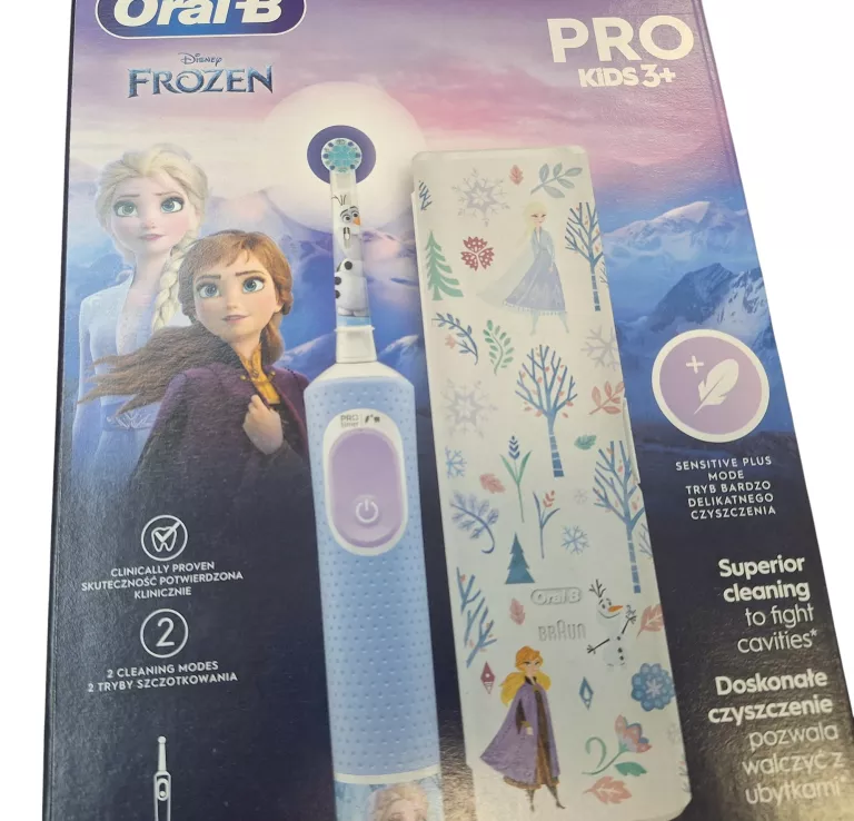 SZCZOTECZKA ELEKTRYCZNA DLA DZIECI ORAL-B PRO KIDS FROZEN