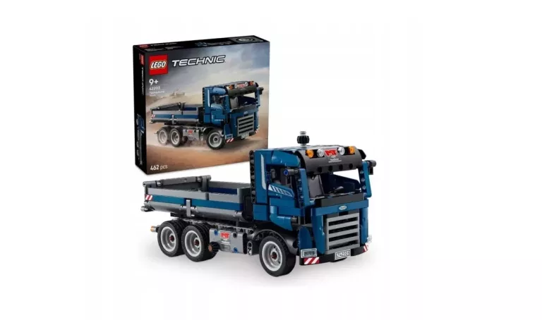 LEGO TECHNIC 42203 WYWROTKA Z PRZECHYLANĄ SKRZYNIĄ