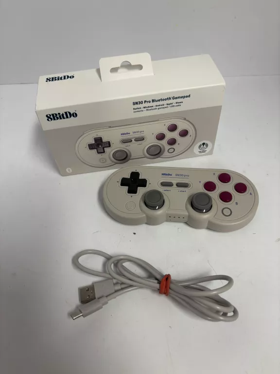 PAD BEZPRZEWODOWY, PRZEWODOWY 8BITDO SN30 PRO BLUETOOTH GAMEPAD HALL
