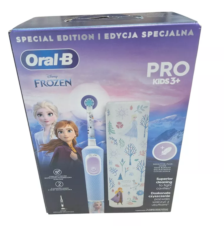 SZCZOTECZKA ELEKTRYCZNA DLA DZIECI ORAL-B PRO KIDS FROZEN