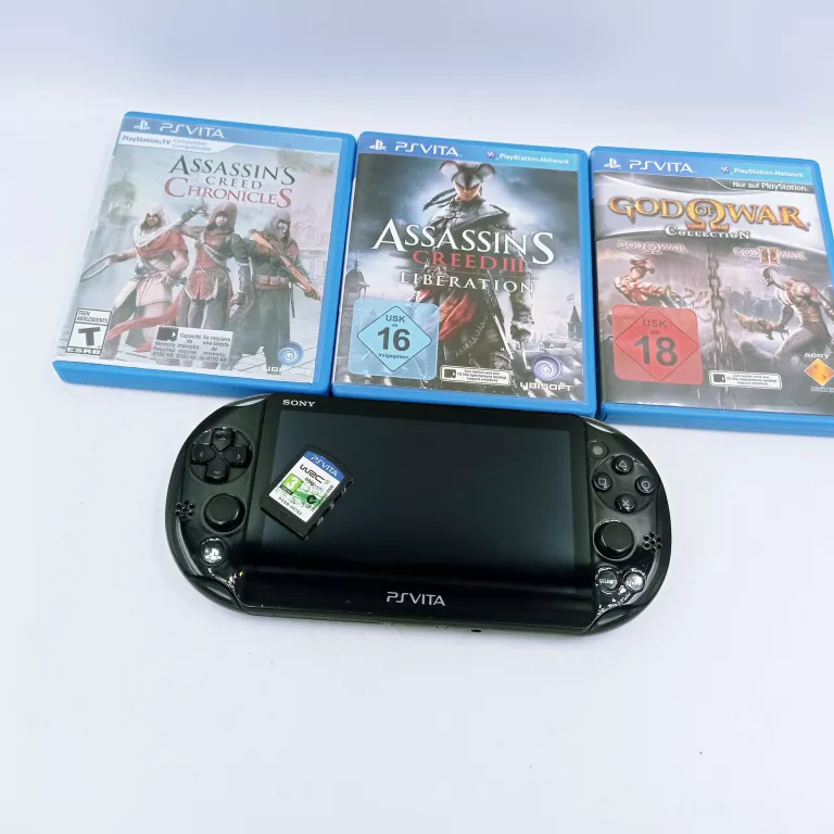 KONSOLA SONY PS VITA 4 GRY