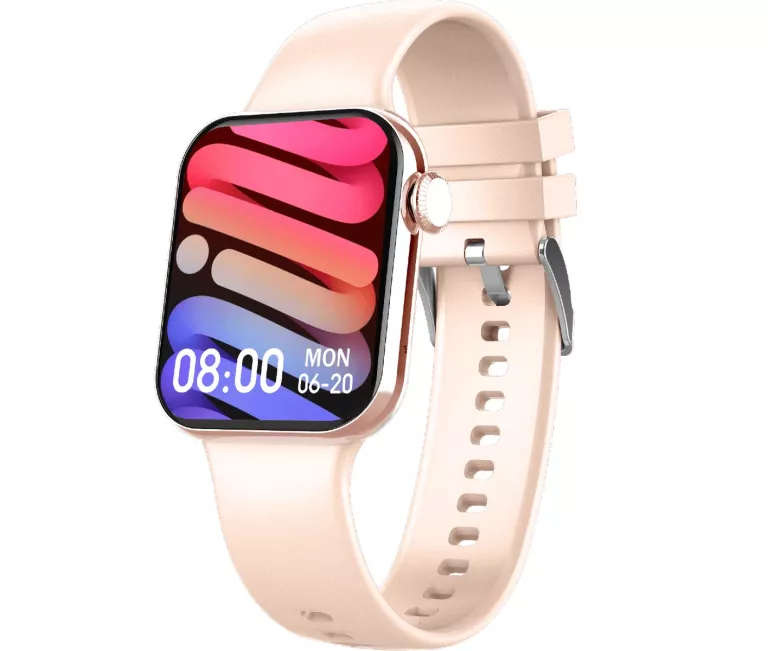 SMARTWATCH MAXCOM OXYGEN FW26 RÓŻOWY KOKMPLET