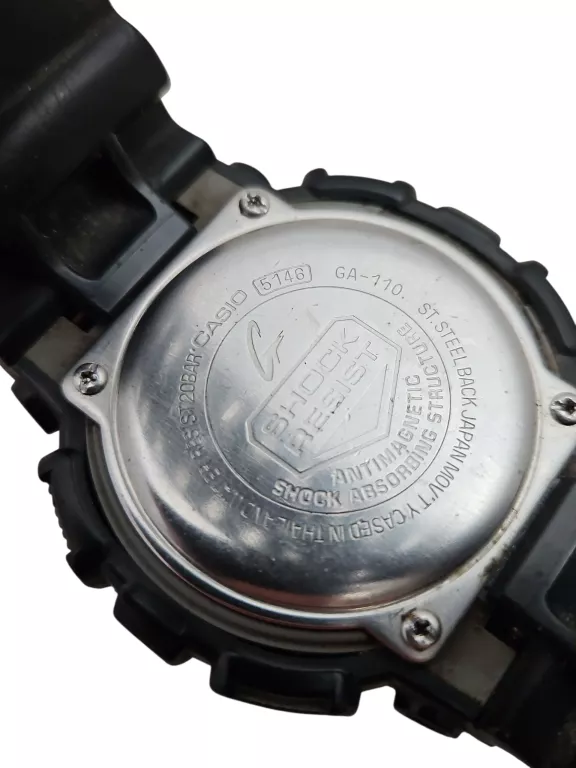 ZEGAREK CASIO G-SHOCK GA-110 CZARNY
