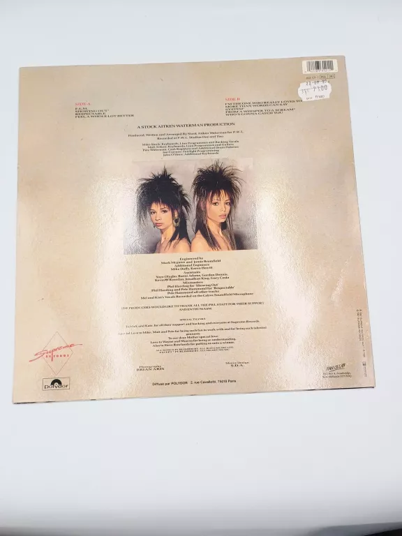 MEL AND KIM - F.L.M LP SU2 WINYL