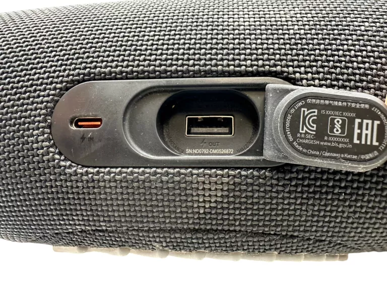 GŁOŚNIK PRZENOŚNY BLUETOOTH JBL CHARGE 5 40 W 7500MAH