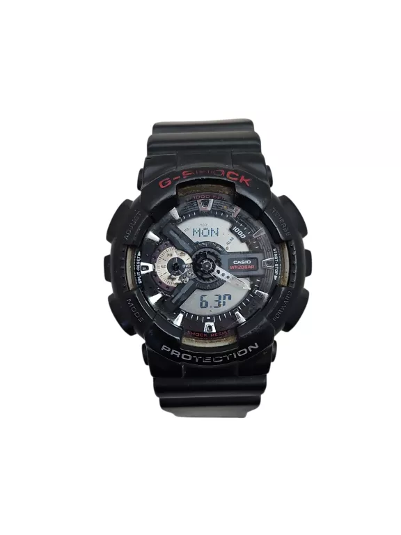 ZEGAREK CASIO G-SHOCK GA-110 CZARNY