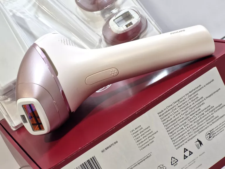 DEPILATOR IPL PHILIPS LUMEA 9900 SENSEIQ SMARTSKIN + 4 NASADKI BRI977/00