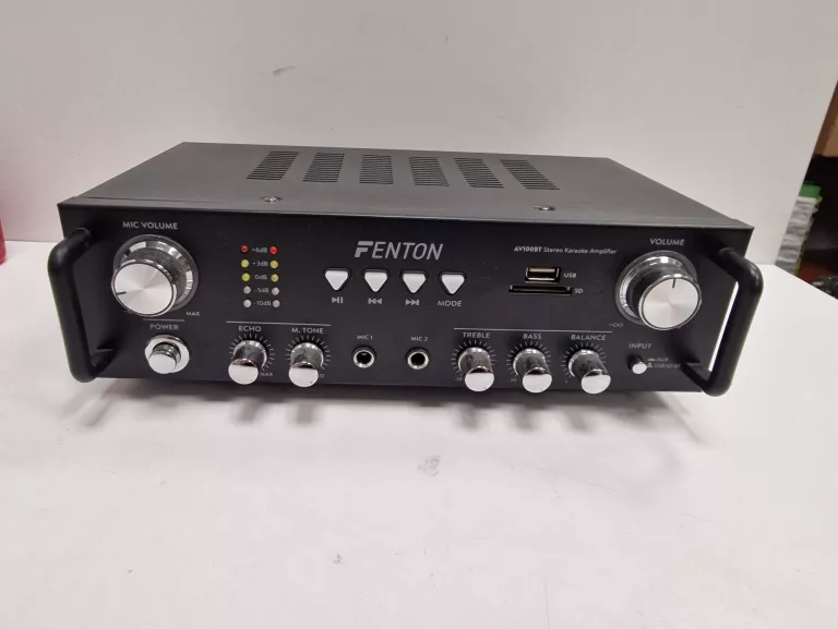 WZMACNIACZ FENTON AV100BT HIFI STEREO BT USB AUX