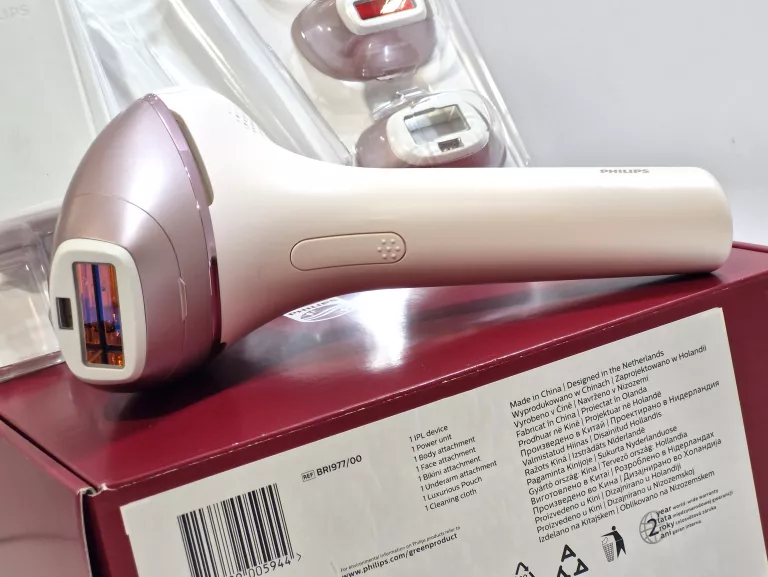 DEPILATOR IPL PHILIPS LUMEA 9900 SENSEIQ SMARTSKIN + 4 NASADKI BRI977/00