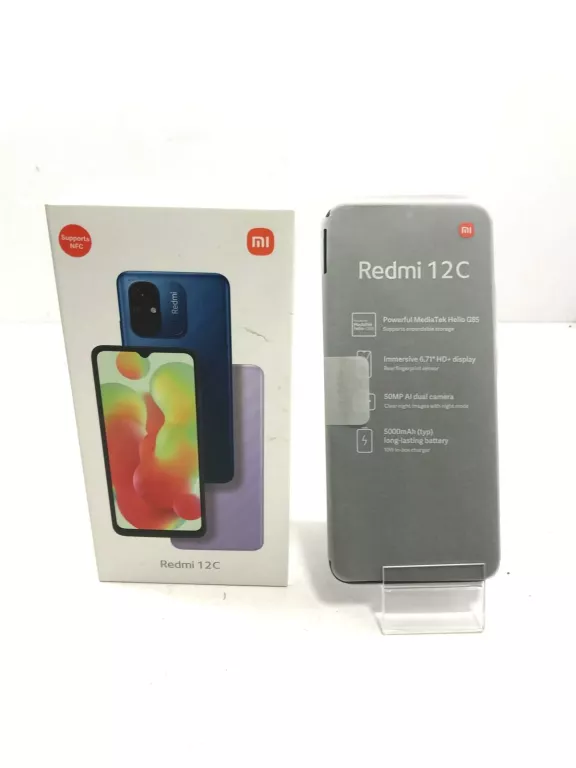 TELEFON XIAOMI REDMI 12C PUDEŁKO