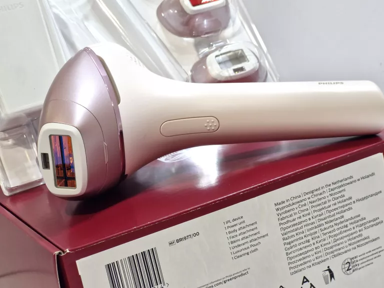 DEPILATOR IPL PHILIPS LUMEA 9900 SENSEIQ SMARTSKIN + 4 NASADKI BRI977/00