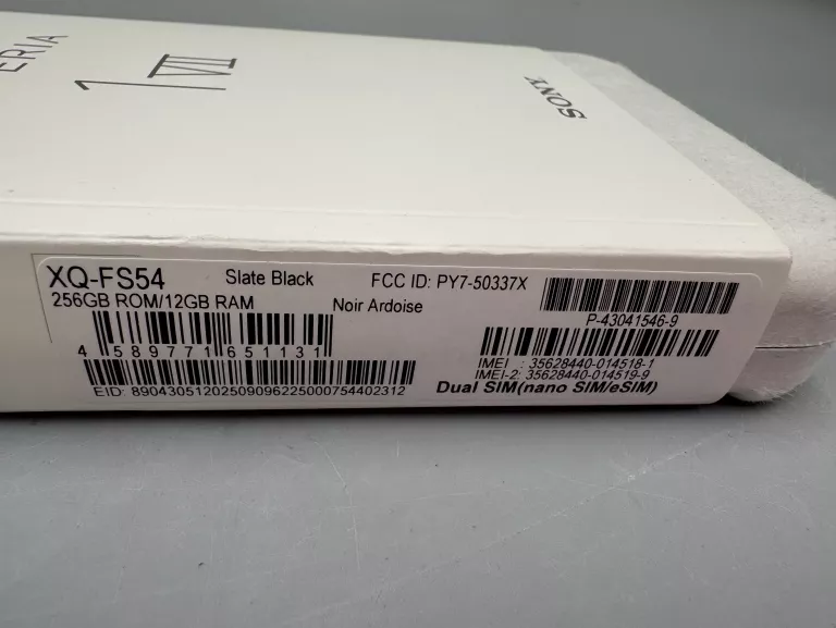 TELEFON SMARTFON SONY XPERIA 1 VII 12 GB / 256 GB 5G