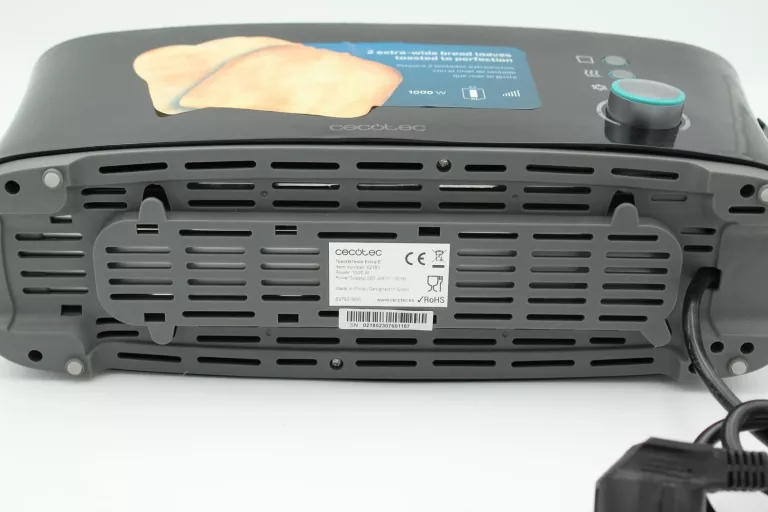 OPIEKACZ TOSTER CECOTEC 02185 TOAST&TASTE EXTRA B 1000W