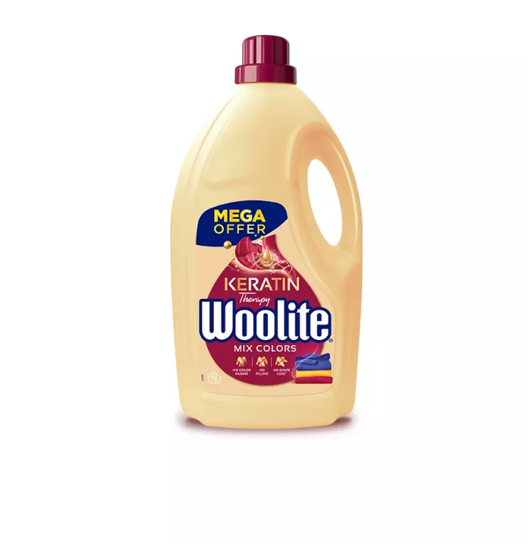 WOOLITE COLOR PŁYN DO PRANIA KOLORÓW KOLORU Z KERATYNĄ 4,5 L/ 75 PRAŃ 5900