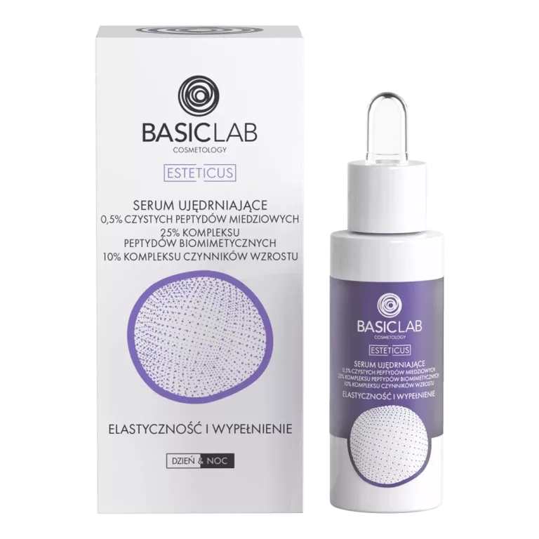 BASICLAB ESTETICUS SERUM Z PEPTYDÓW MIEDZIOWYCH