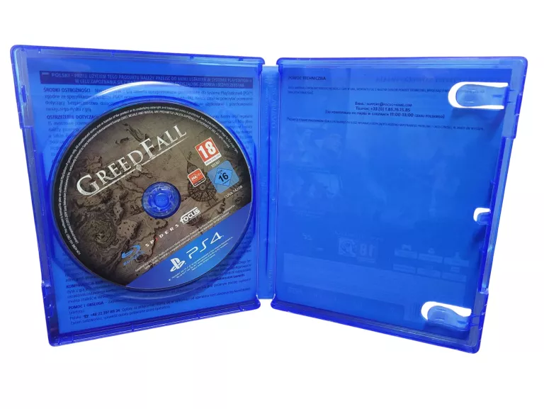 GRA PS4 GREEDFALL