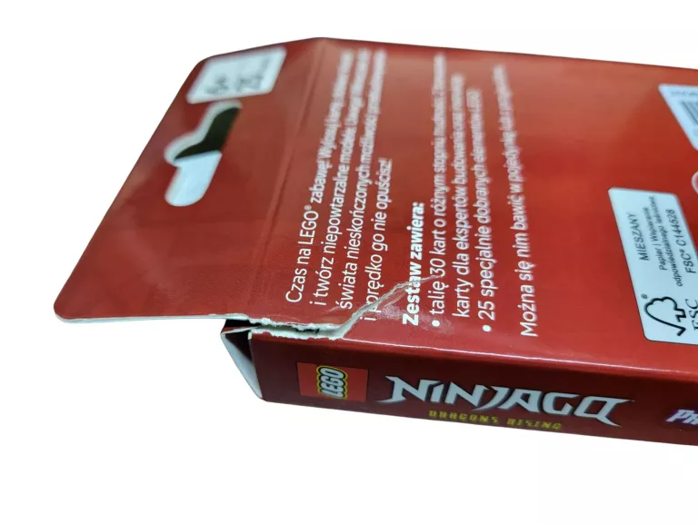 NINJAGO KARTY WYZWAŃ PRZYGODY NINJA 32 KARTY