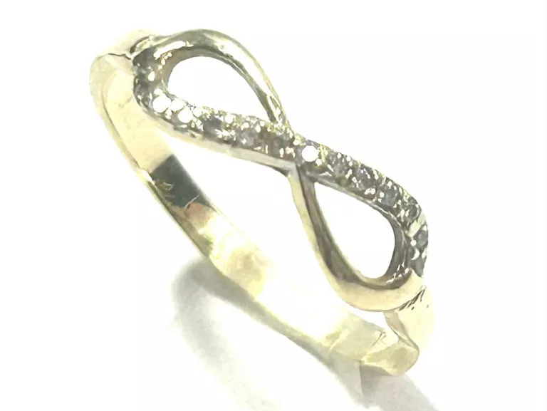 ZŁOTY PIERŚCIONEK PR.585 1,40G R.14