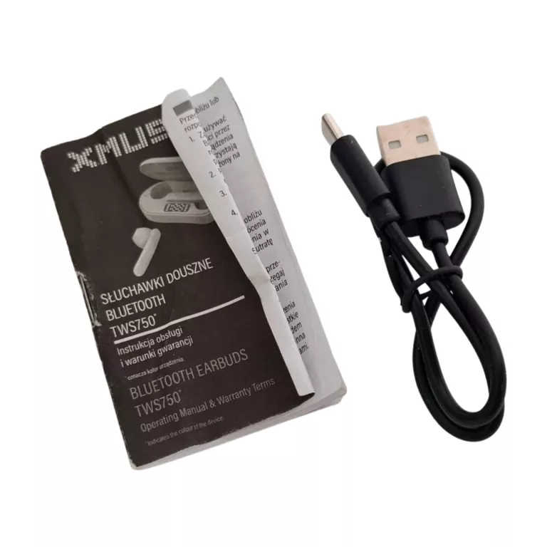 SŁUCHAWKI XMUSIC TWS750K CZARNE KOMPLET