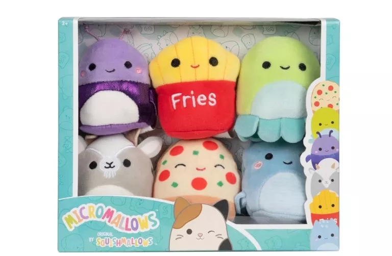 SQUISHMALLOWS MICROMALLOWS 6PACK MASKOTKI 6CM MALCOLM 191726748021