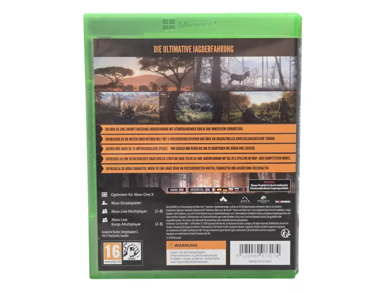 GRA NA XBOX ONE THE HUNTER CALL OF THE WILD