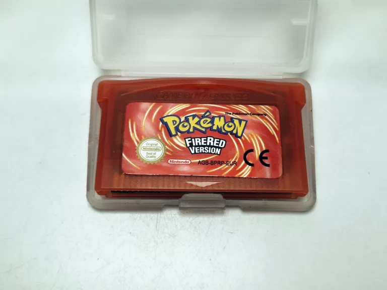 GRA GAME BOY ADVACE POKEMON FIRERED VERSION
