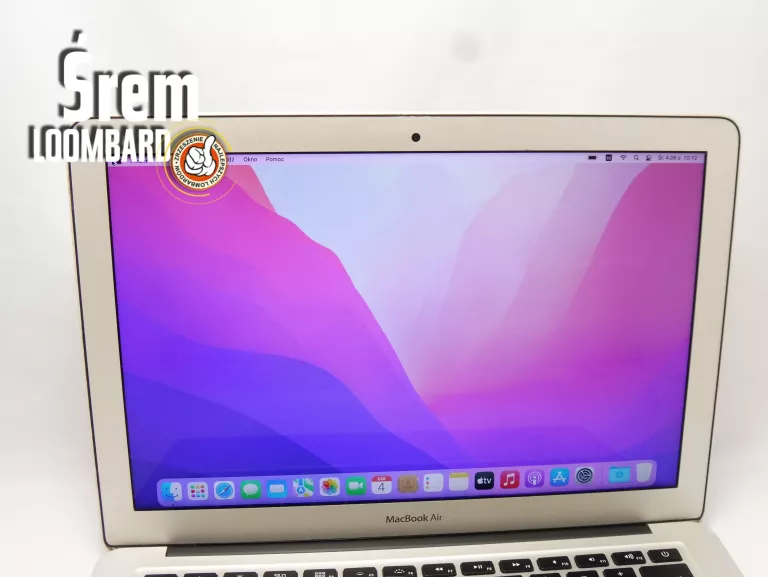 LAPTOP MACBOOK AIR A1466 2017, I5, 8GB/128GB SSD, ŁADOWARKA, DB STAN!