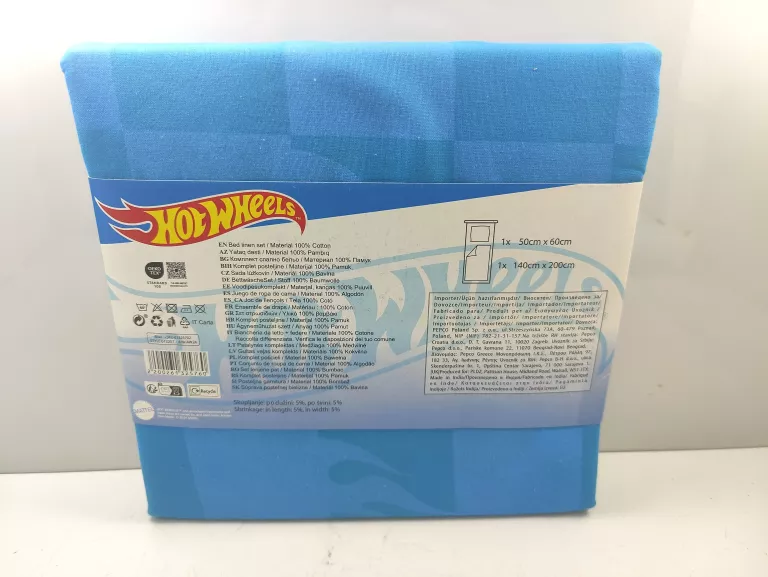 KOMPLET POŚCIELI HOT WHEELS 140CMX200CM