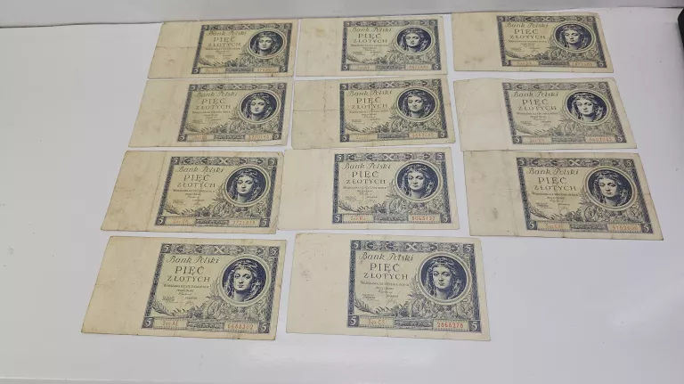 BANKNOT 5 ZŁ 1930 R