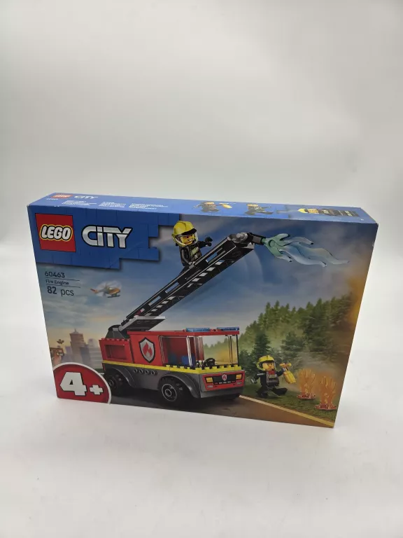 WÓZ STRAŻACKI Z DRABINĄ 60463 | CITY
