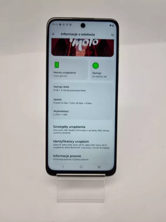 TELEFON MOTOROLA MOTO G55 8/256GB