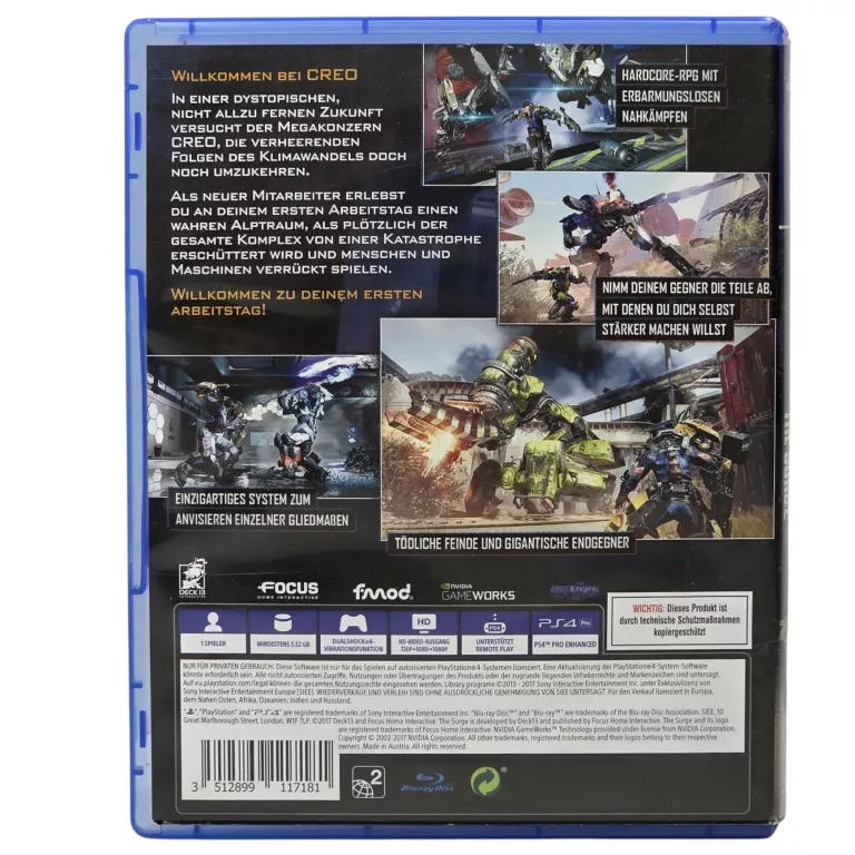 THE SURGE PS4