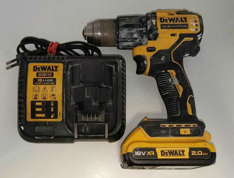 WKRĘTARKA DEWALT DCD709 18V AKUMULATOR 2AH ŁADOWARKA