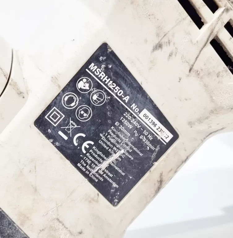 MŁOTOWIERTARKA MACALLISTER MSRH1250-A SDS PLUS