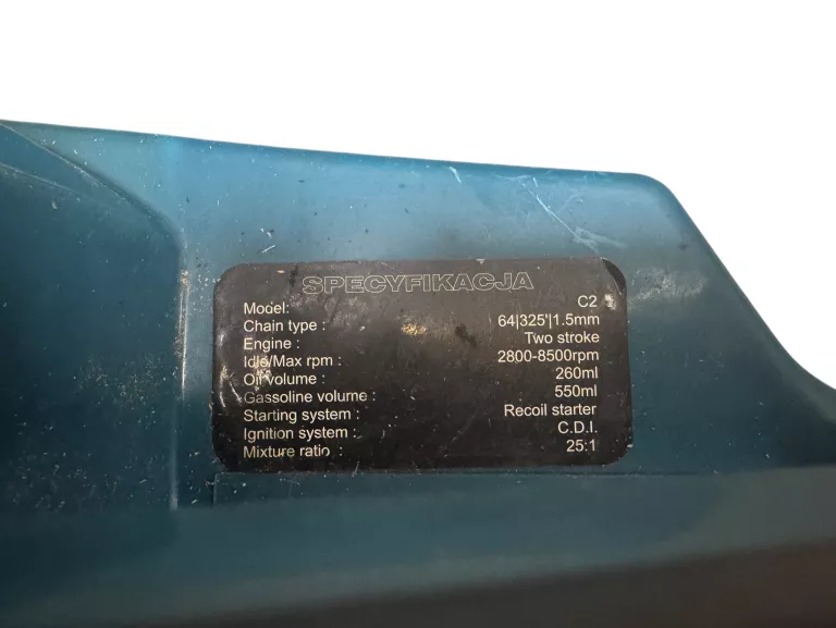 PIŁA ŁAŃCUHCOWA PILARKA ELEKTRYCZNA CATA SDS 2700W