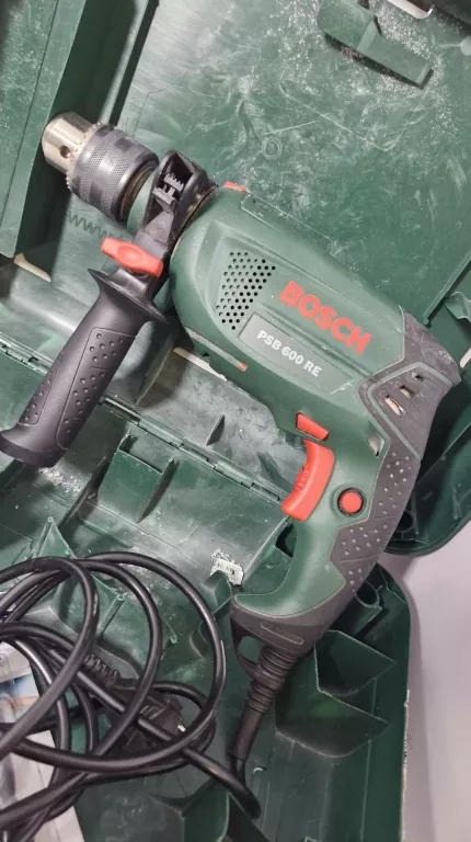 WIERTARKA 650W PSB 600 RE BOSCH W WALIZCE