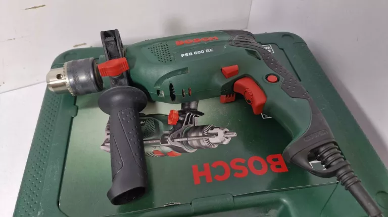 WIERTARKA 650W PSB 600 RE BOSCH W WALIZCE