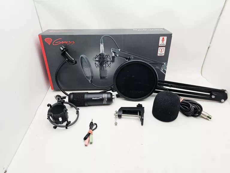 MIKROFON GENESIS RADIUM 300 XLR (BRAK GUMECZEK W KOSZYCZKU)