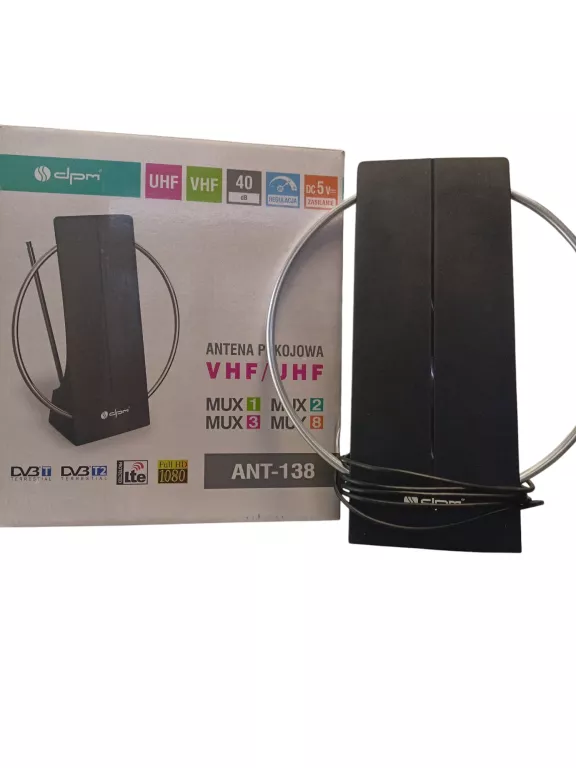 DPM ANTENA POKOJOWA WEWNĘTRZNA ANT-138 DVB-T