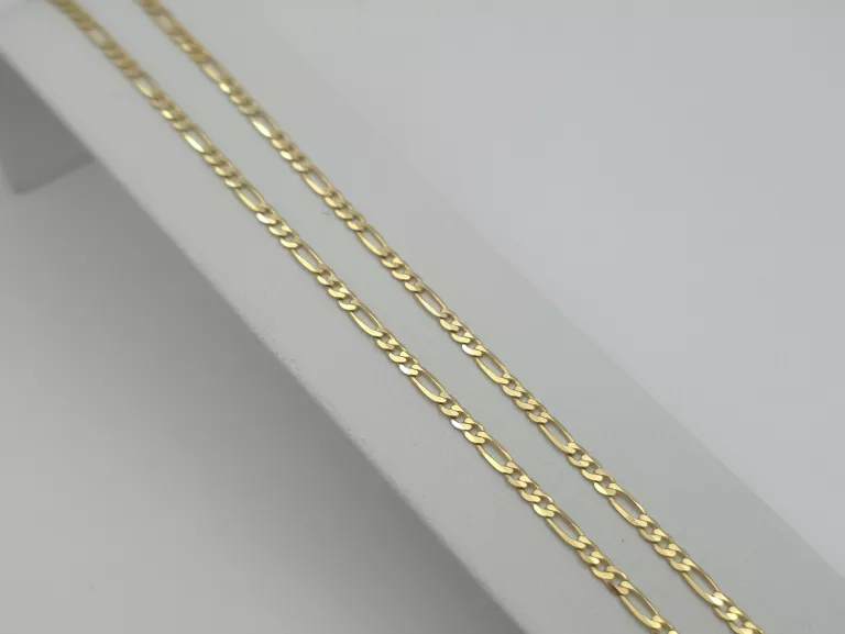 zloty-lancuszek-splot-figaro-585-14k-55cm-490g-dlugosc-calkowita-5500