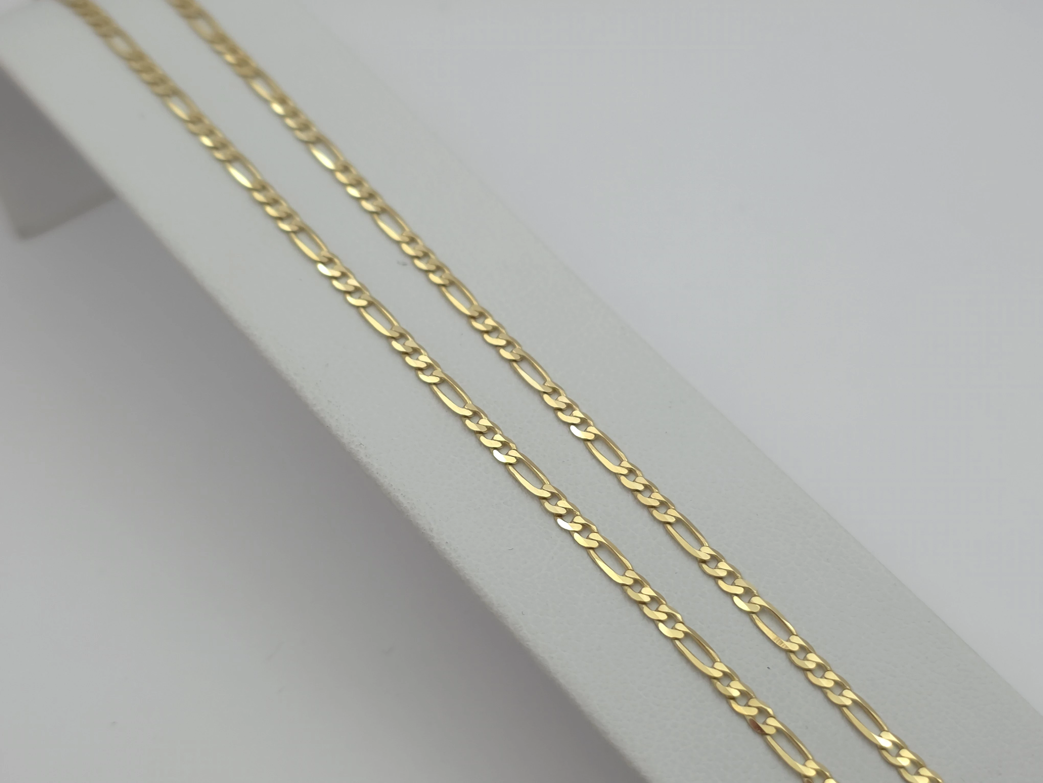 zloty-lancuszek-splot-figaro-585-14k-55cm-490g-dlugosc-calkowita-5500