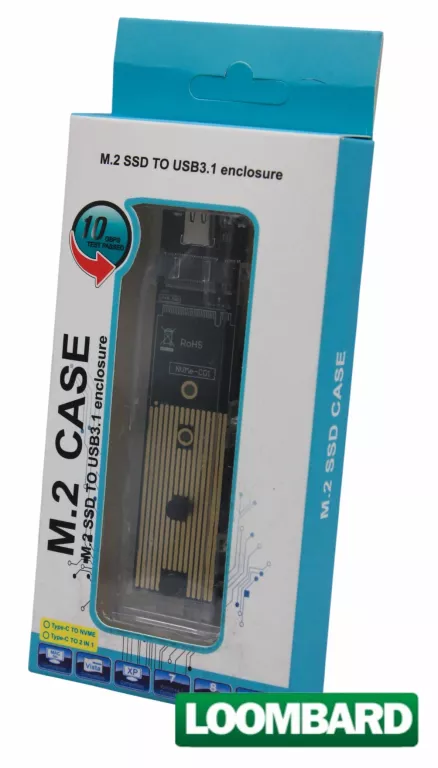 ADAPTER OBUDOWA CZYTNIK SSD M2