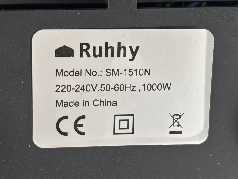 ROBOT KUCHENNY PLANETARNY RUHHY 1700W 4,5L + RĘKAW CUKIERNICZY
