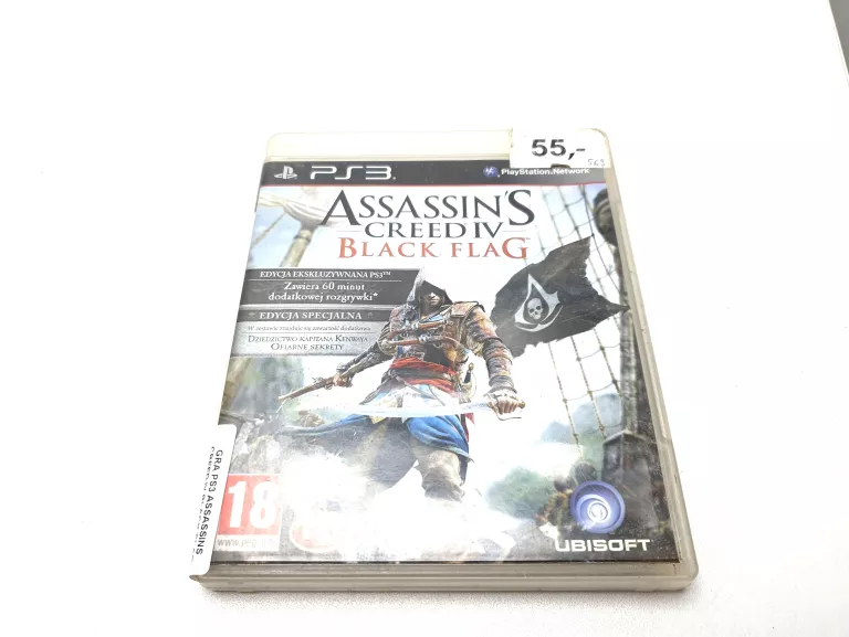 GRA PS3 ASSASSINS CREED IV BLACK FLAG