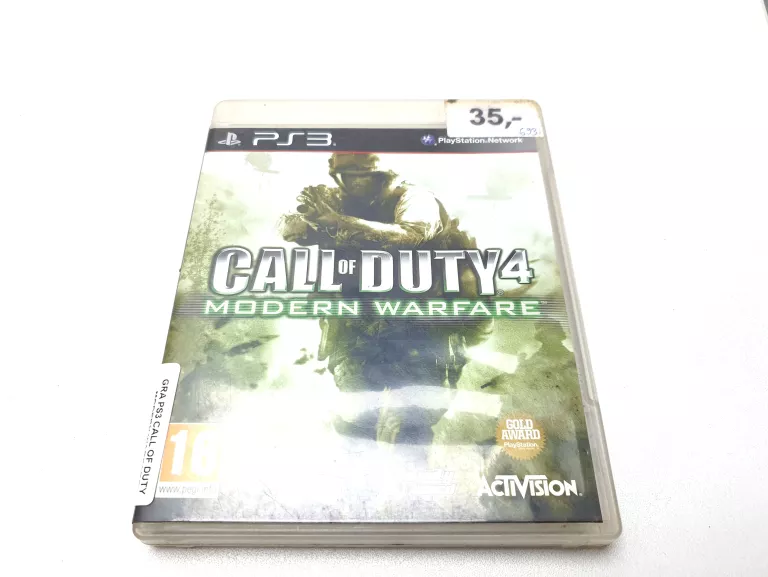 GRA PS3 CALL OF DUTY MODERN WARFARE