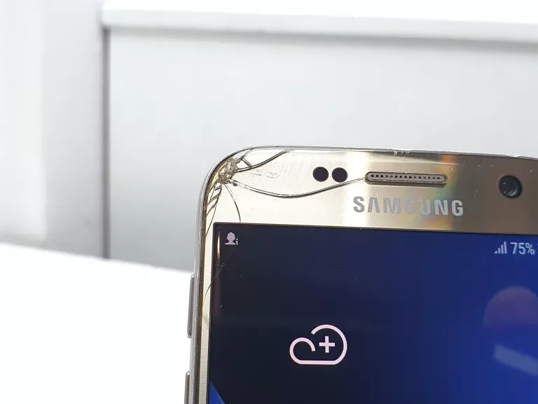 TELEFON SAMSUNG S7 ZBITY RÓŻOWY