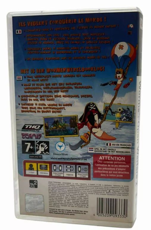 GRA PSP WORMS 2 OPEN WARFARE