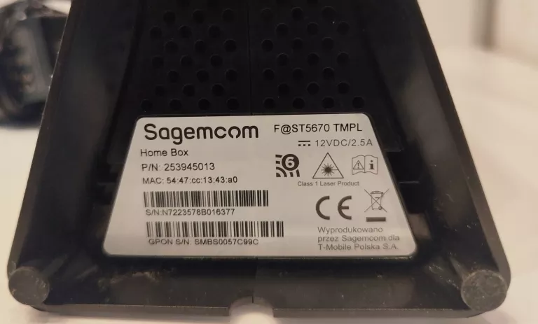 ROUTER SAGEMCOM CS 50001 802.11AX (WI-FI 6)